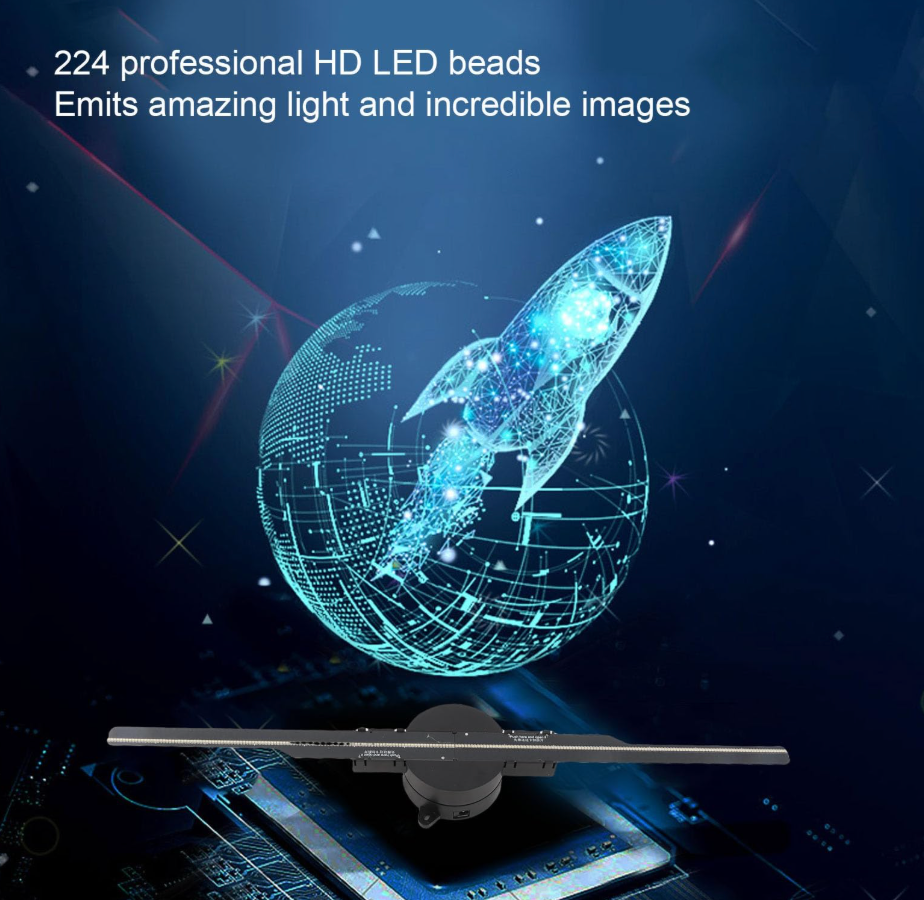 HoloSpin™ WiFi 3D Hologram Fan Display