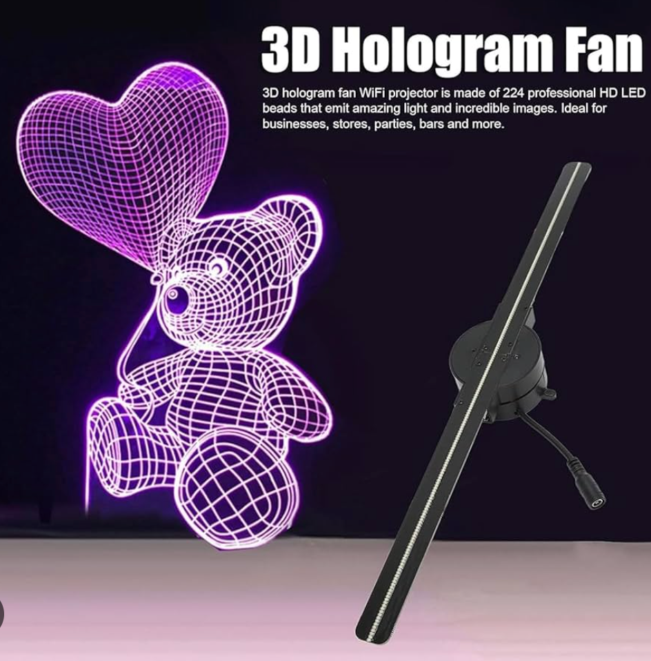 HoloSpin™ WiFi 3D Hologram Fan Display
